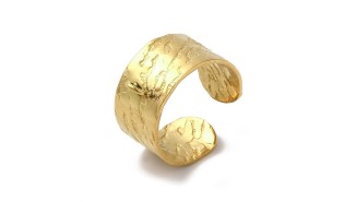 copy of Support bague serpent en acier inoxydable doré plaqué 18K