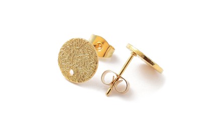 copy of Puces d'oreille en acétate violette x paire