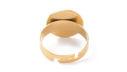 copy of Support bague serpent en acier inoxydable doré plaqué 18K