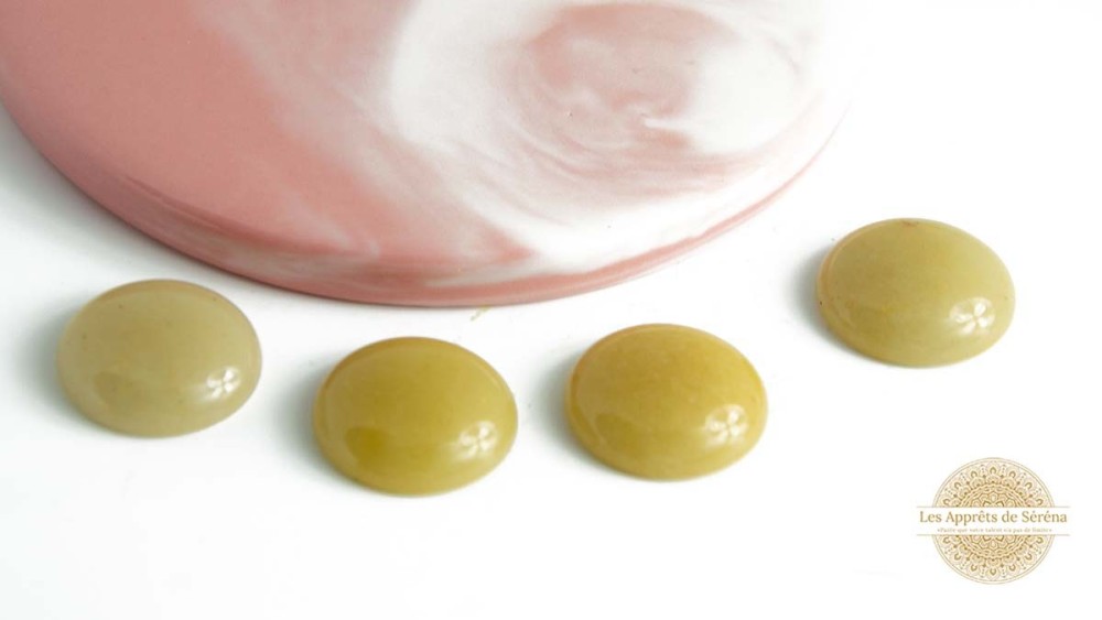 copy of Cabochon 12mm agate indienne naturelle