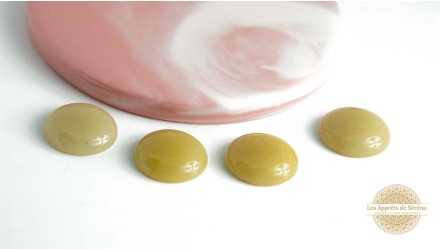 copy of Cabochon 12mm agate indienne naturelle