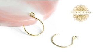 Crochet rond pour boucles