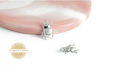 Pendentif scarabée en laiton