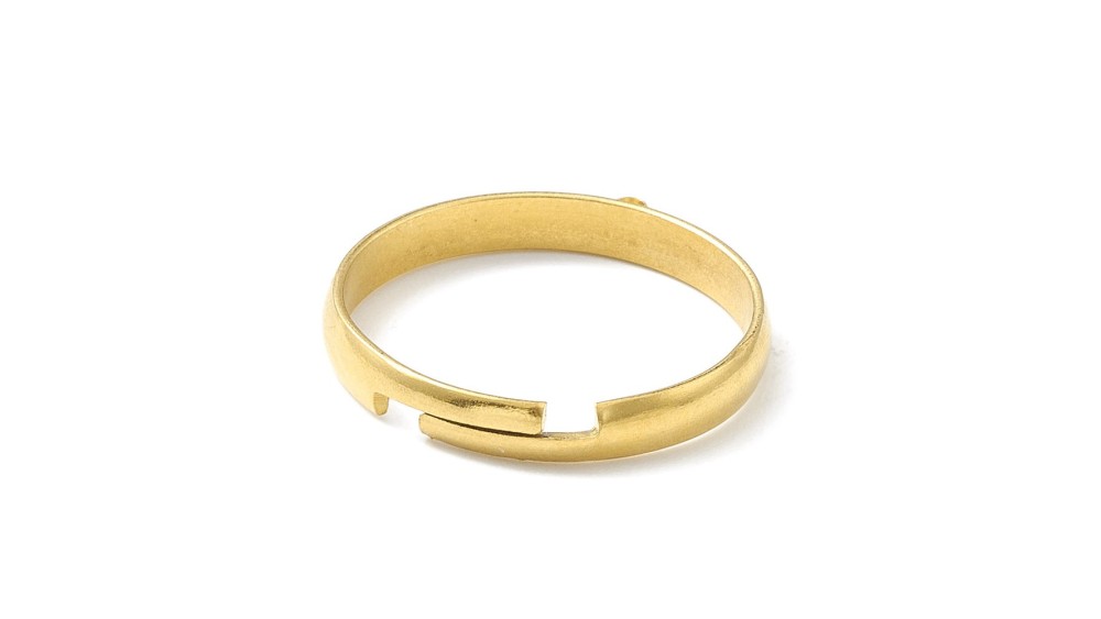 copy of Support bague serpent en acier inoxydable doré plaqué 18K