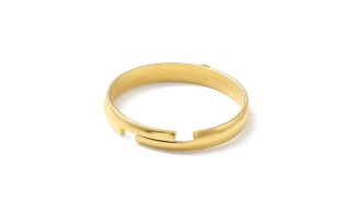 copy of Support bague serpent en acier inoxydable doré plaqué 18K