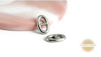 Connecteur maille marine en acier inoxydable pour création de bijoux DIY