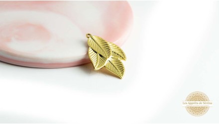 Pendentif feuille