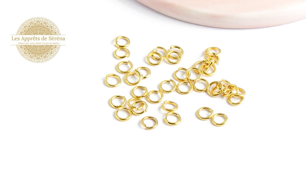 copy of Anneaux de jonction 4x0.5mm en laiton