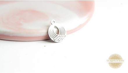 Pendentif rond volute