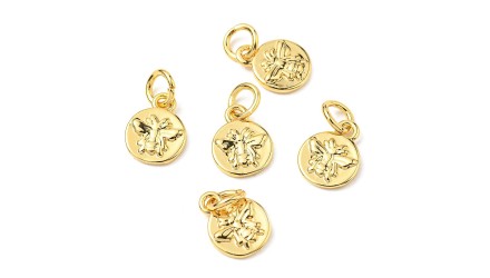 Pendentif abeille en laiton