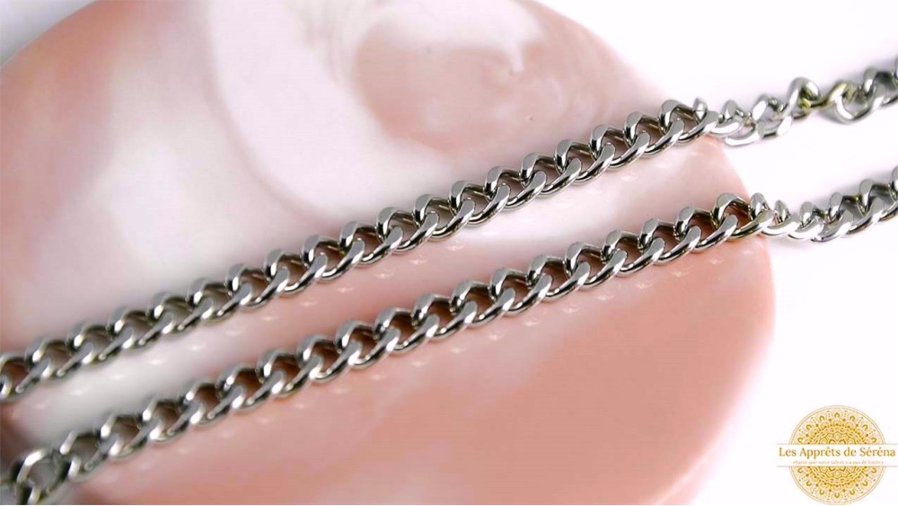 copy of Chaîne acier 304 maille gourmette 3x2mm