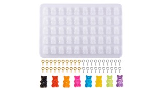 Moule pour pendentif ourson avec attache à visser