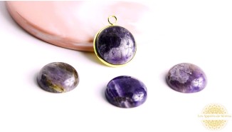 copy of Cabochon 12mm agate indienne naturelle