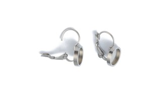 copy of Dormeuses supports cabochons 10mm en acier 304 argent