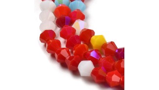 toupie verre en 4mm multicolore