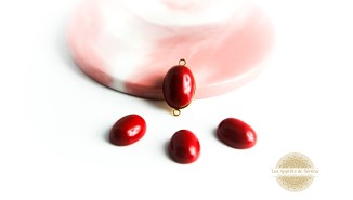 Cabochon 13x18mm en jaspe