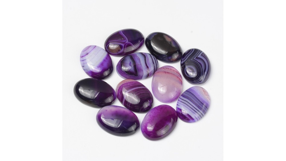 copy of Cabochon 12mm agate indienne naturelle