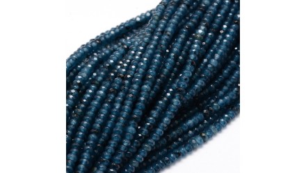 Perles à facettes 4x2mm en jade