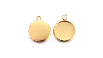 supports cabochon 12mm