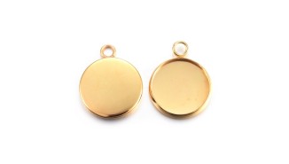 supports cabochon 12mm
