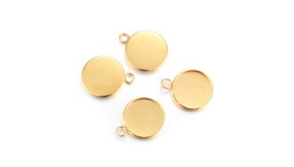Pendentifs supports cabochon 12mm