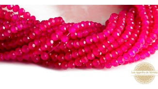 4x3mm rose pivoine