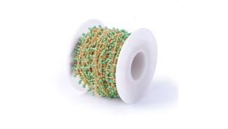 chaine acrylique verte