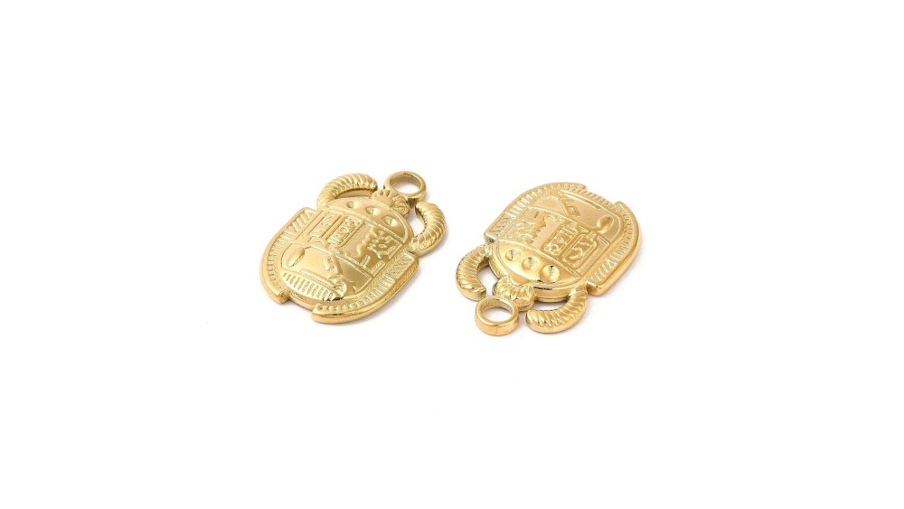 copy of Pendentif rond médaille serpent Kundalini et phases lunaires
