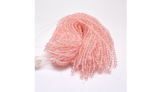 toupie verre rose