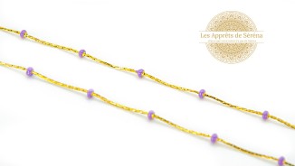 chaine cardano lilas