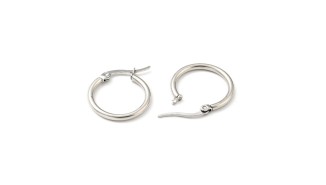 copy of Paire de créoles ouvertes 48.2mm en acier 304 doré