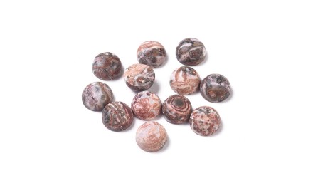 copy of Cabochon 12mm agate indienne naturelle