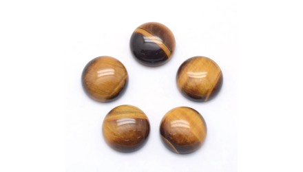 copy of Cabochon 12mm agate indienne naturelle