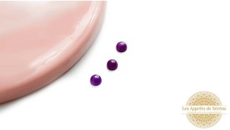 copy of Cabochons 4mm en améthyste naturelle