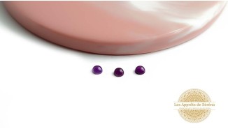 copy of Cabochons 4mm en améthyste naturelle
