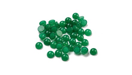 cabochon jade vert 4mm rond