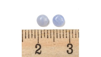cade bleu glacier cabochon