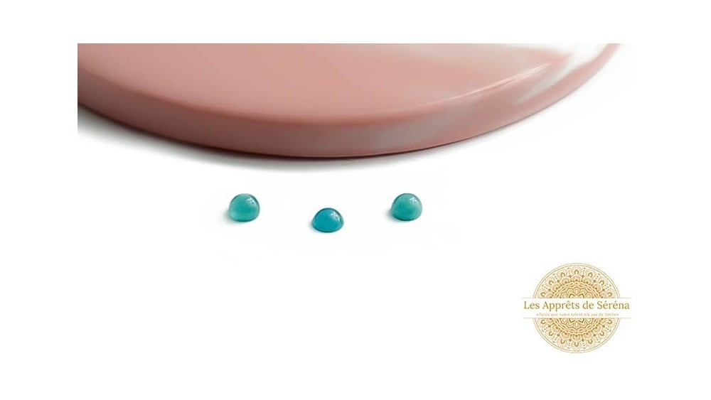 copy of Cabochons 4mm en améthyste naturelle