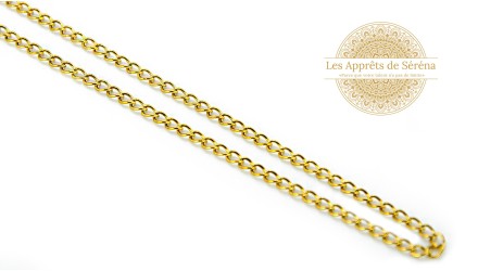 copy of Chaîne acier 304 maille gourmette 3x2mm