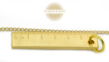 copy of Chaîne acier 304 maille gourmette 3x2mm