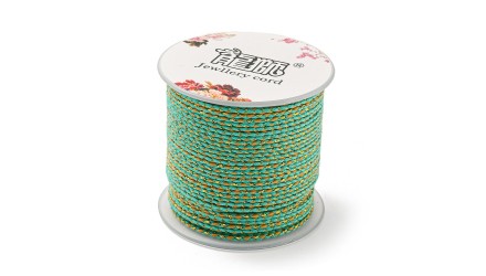 copy of Cordon en coton ciré 1mm noir