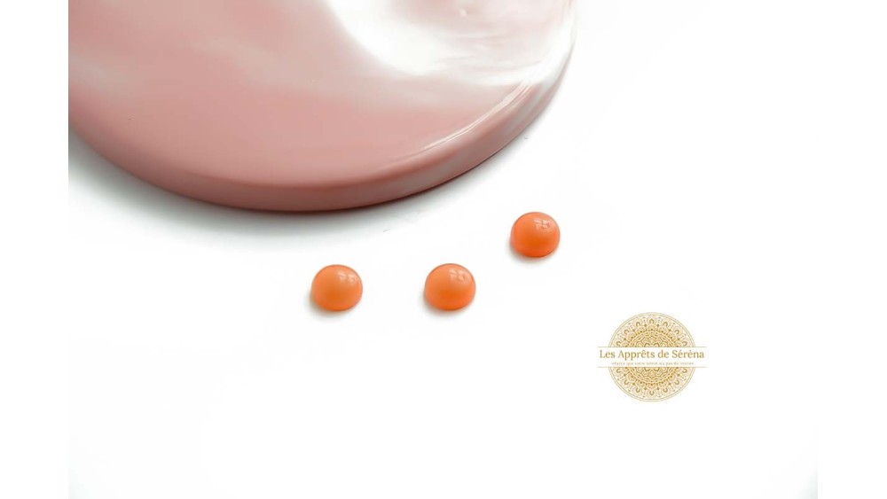 copy of Cabochon 12mm agate indienne naturelle