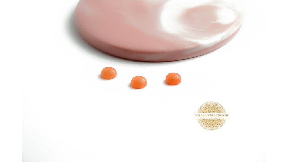 copy of Cabochon 12mm agate indienne naturelle