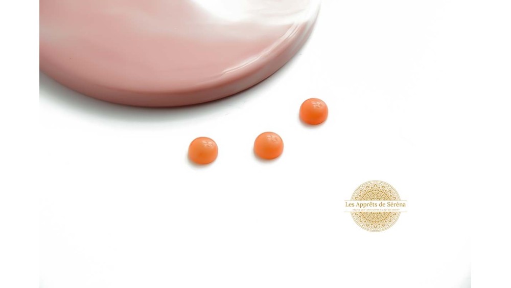 copy of Cabochon 12mm agate indienne naturelle