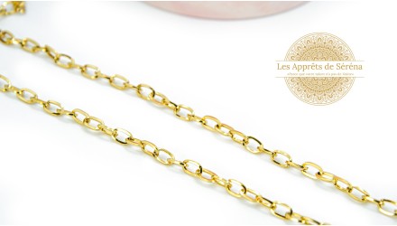 chaine acier 18k