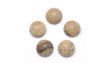 copy of Cabochon 12mm agate indienne naturelle