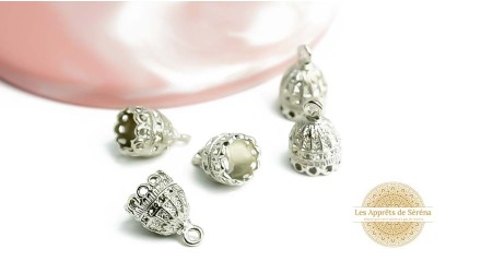 copy of Coupelles pour perles 3mm en laiton doré