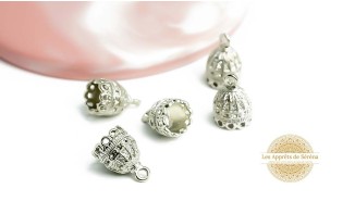 copy of Coupelles pour perles 3mm en laiton doré