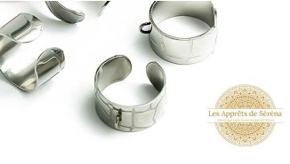 copy of Support bague serpent en acier inoxydable doré plaqué 18K