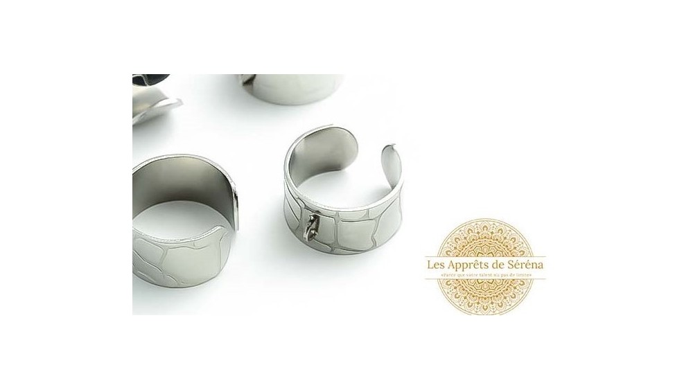 copy of Support bague serpent en acier inoxydable doré plaqué 18K